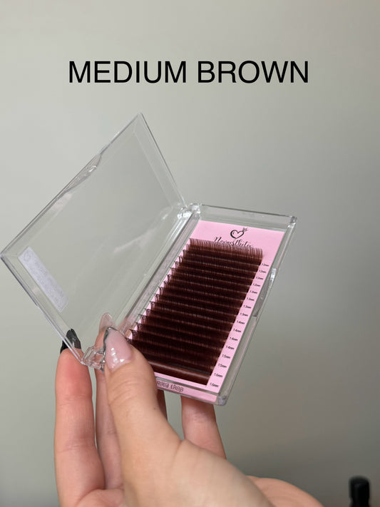 Brown Lash Trays