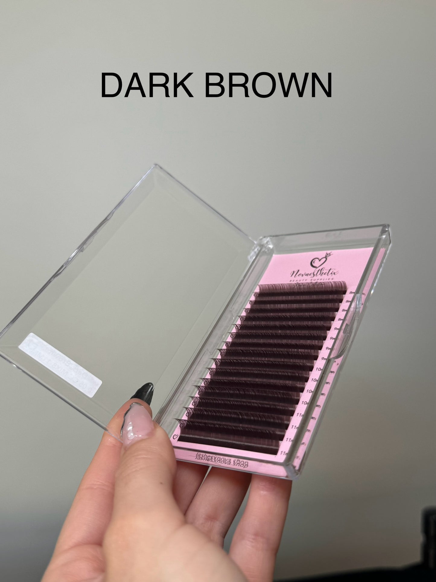 Brown Lash Trays